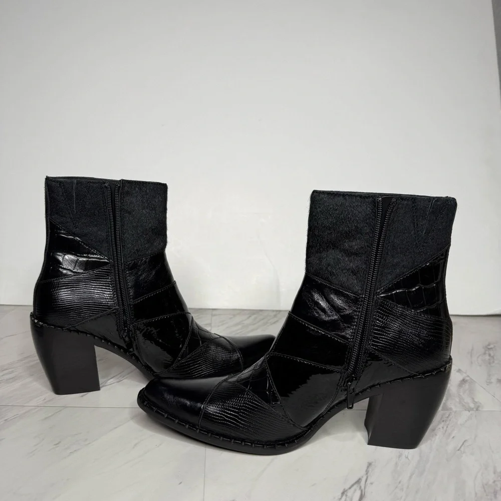 Jeffrey Campbell Caballeros Black Western Boot 6